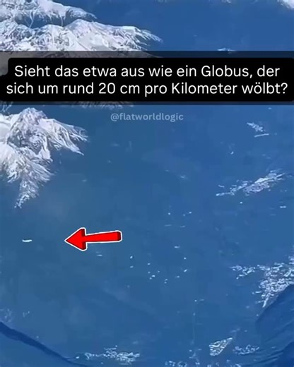 Wahrheit | Erde | Universum | Flacheerde | Globus on Instagram: "Folge dem Kanal @flacherdler.de für mehr ✨ #verschwörung #erde #flacheerde #system #krümmung"