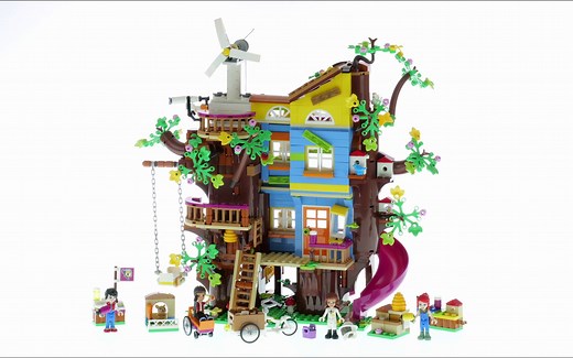 乐高 Friends Friendship Tree House 41703 速拼