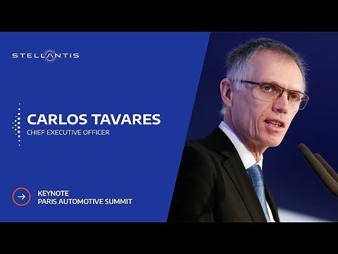 Stellantis CEO Carlos Tavares Keynote | Paris Automotive Summit 2022