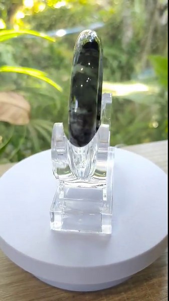 Burmese Jade Bangle: Black Green and Lavender Natural Jadeite (60.5 Mm) - Etsy