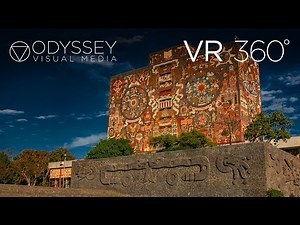 Ciudad Universitaria Virtual Tour | Mexico City VR Travel Experience 360° 8K
