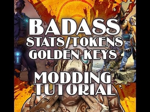 Borderlands 2 - How to Mod BadAss Tokens, Stats, Golden Keys (XBOX 360)