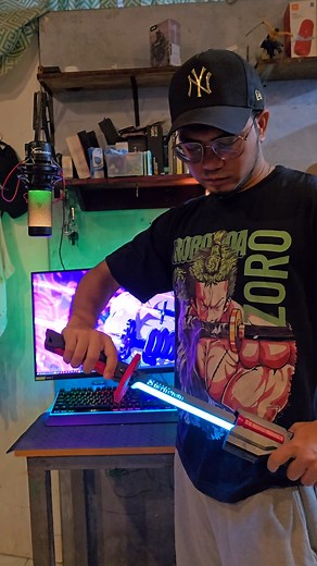 Cyberpunk Neon Sword Link: https://s.shopee.ph/4VUguRIwxl | J3