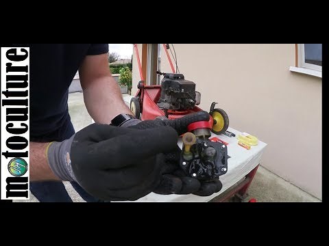 tondeuse en panne démarre et s’arrête, problème carburateur *résolu*