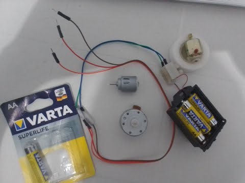 comment tester un moteur à courant continu ( petit modèle pour l'arduino ) song et bruit de DC motor