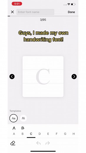 FONTS ART APP: link in bio! #handwriting #handwritingasmr #handwritingfont