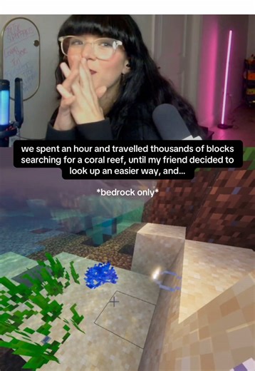 Heartbreaking Minecraft Coral Reef Adventure