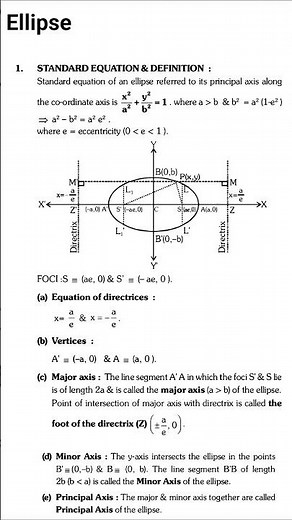 ellipse class 11 | conic sections class 11 ellipse #ellipse #parabola