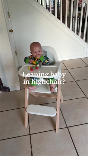 Support Your Baby's Highchair Posture with a Towel Hack