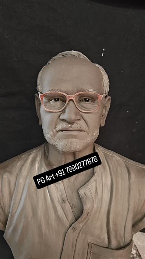 PG Art on Instagram: "Bust Sculpture making"