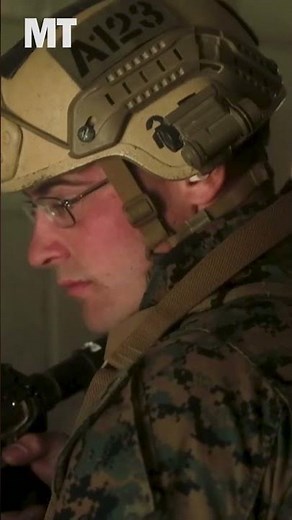 See the blinding lights and deafening sounds of a military flash-bang grenade
