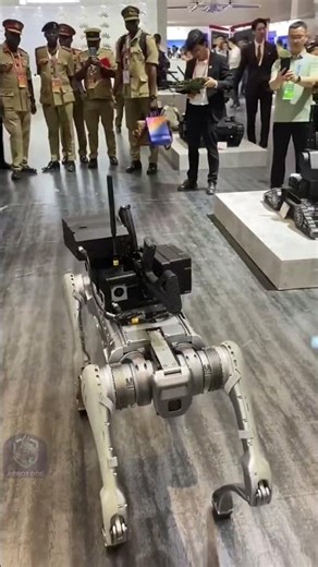 Advanced Military-Grade Robot Dogs: Direct from the Factory."#robot #robotdog #dog #tech #war