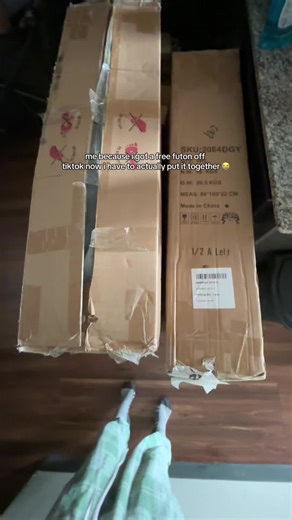 i’m so excited tho! #futon #tiktok #tiktokaffiliate #fyp #post