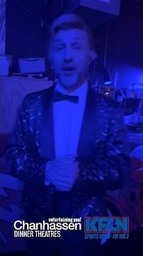 KFAN's Chris Hawkey goes on stage at the Chanhassen Dinner Theatres PART 2/2