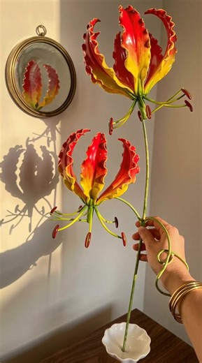 store coming soon!! Beautify porcelain flowers #porcelain #papermache #flowers