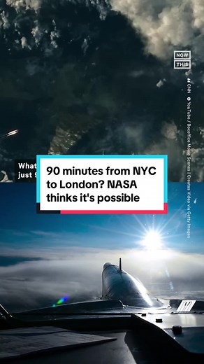 NASA's Quest for Supersonic Travel: 90 Minutes from NYC to London