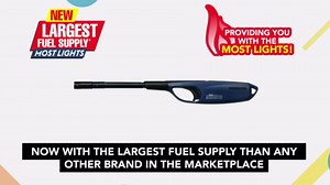 (3 pack) Scripto Torch Flame MAX Wind Resistant Lighter, 1 Pack