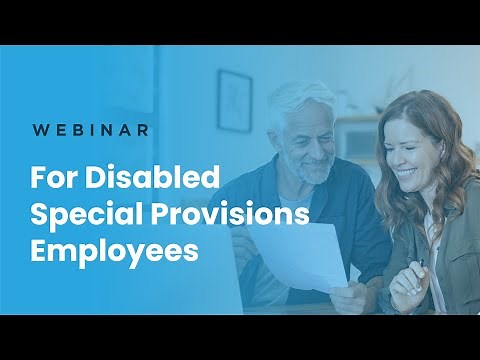 Webinar | Understanding Federal Disability Retirement for Special Provisions Employees