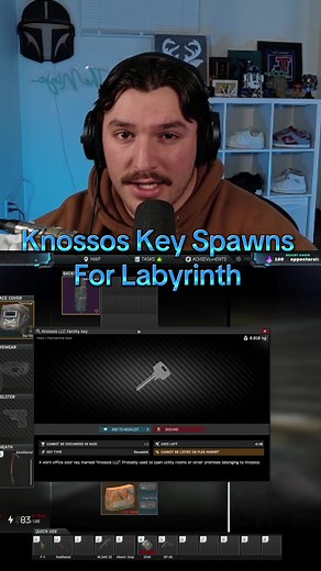 Knossos Key Locations in Labyrinth for Escape from Tarkov
