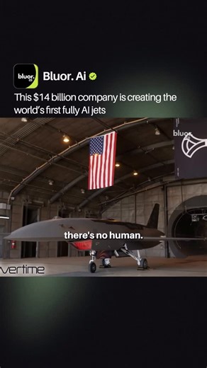 Bluor. AI on Instagram: "Imagine a fighter jet with no cockpit and no pilot, controlled entirely by artificial intelligence that can fly, decide, and react faster than any human ever could. A $14 billion defense company is building fully autonomous combat aircraft designed to fly alongside manned jets, scout hostile airspace, detect threats, and even engage targets while reducing risk to human pilots. These AI jets represent a major shift in modern warfare, where speed, autonomy, and algorithmic