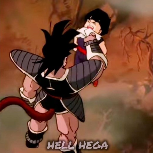 turles hurt to the gohan #dbz #dbs #anime