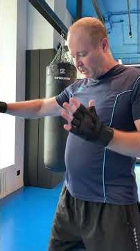 Shoulder Training on a Punching Bag