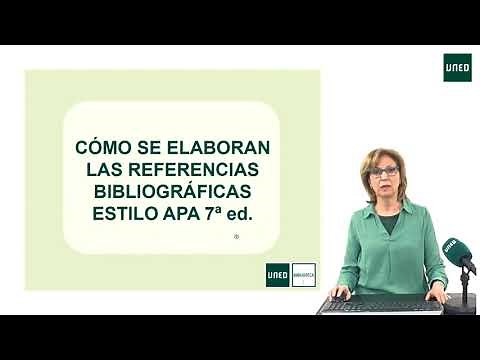 Referencias bibliográficas estilo A.P.A. 7ª ed. #TrabajosAcadémicos