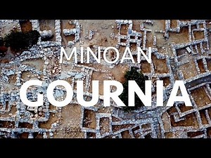 Ancient GOURNIA Γουρνιά Drone 4K Crete