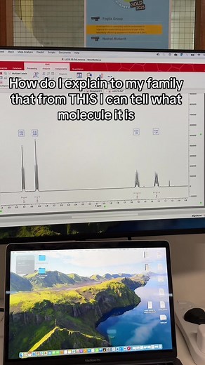 Molecule discovery #chemistry #nmr #fyp | nmr spectroscopy