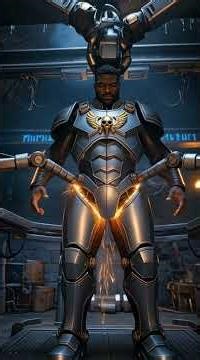 Space Wolf Captain Suits Up — Full Armor Sequence | Warhammer 40K