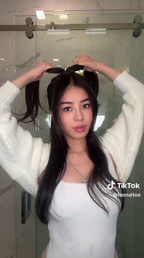 Easy 5 min hairstyle for school days ✨ lmk if you’d try this #hairinspo #hairtutorial #hairstyleideas #hairstyle