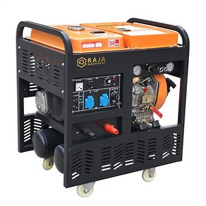 [Hot Item] Portable machine 5.5kw 50hz welding generator