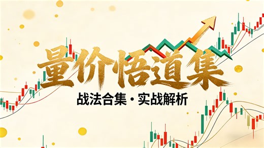 《量价悟道集》量价案例精讲，浪口寻低，凹口找鱼