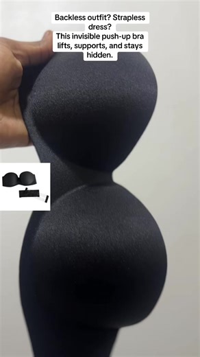 Invisible Push-Up Bra for Effortless Style