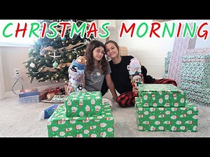 CHRISTMAS MORNING 2020! WHAT I GOT FROM SANTA! EMMA AND ELLIE