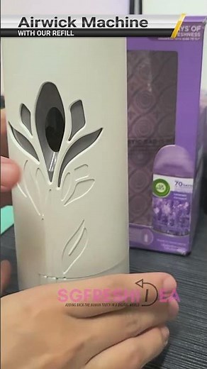 Glade Airwick Machine with our SGFreshIdea Refill Canister Automatic Air Freshener House Fragrance