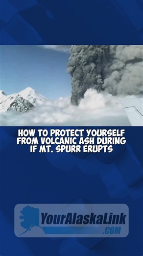 As Mount Spurr shows signs of eruption, it's crucial to protect yourself from volcanic ash. Learn how to stay safe with essential tips, including staying indoors, using masks, and preparing emergency supplies. #VolcanicAsh #MtSpurr #EmergencyPreparedness #Alaska #StaySafe | Your Alaska Link TV
