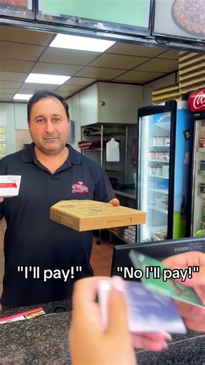 Relatable Pizza Payment Moments at Shops