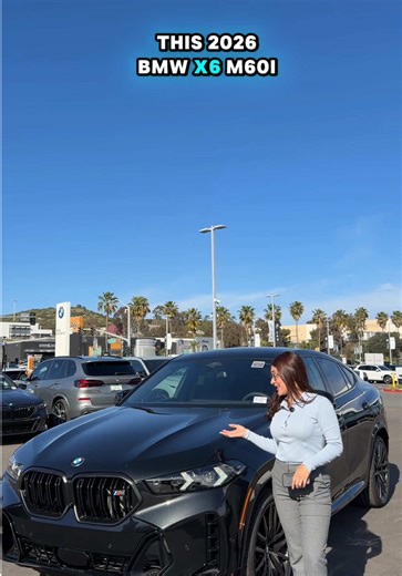 Explore the 2026 BMW X6 M60i - Luxury and Performance