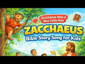 Zacchaeus Song for Kids | Zacchaeus Was a Wee Little Man | Bible Story Song for Children