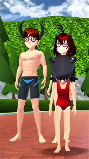 Zoom juga membuat manusia menggandakan kesamaan mereka😂#bagibagiidsakuraschoolsimulator#sss