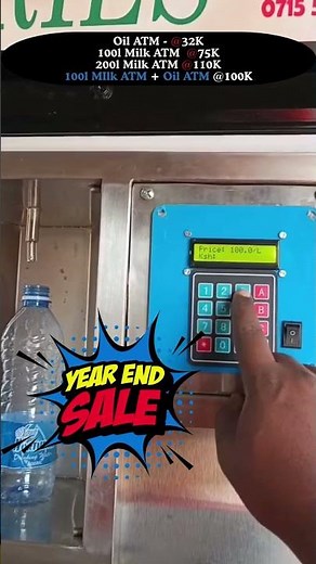 Milk & Salad ATM Machines Offer - 0715 535 089