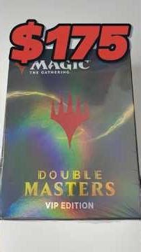 Opening a $175 VIP Pack of Double Masters #mtg #magic #tcg #mtgcommunity #commander