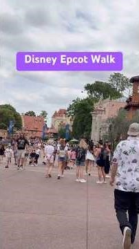 Disney Epcot World Showcase Walkthrough 🌎 #disneyparktour #epcot #disneyorlando