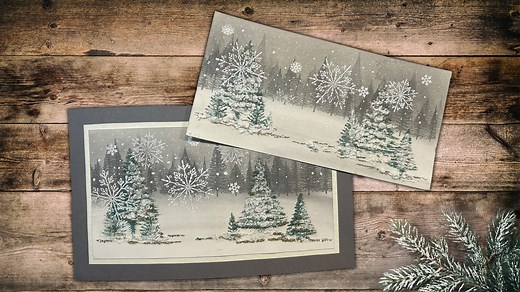 ❄️ How to make a winter wonderland scene with multiple layers of depth in minutes ❄️ Mandy's Makes: Join Amanda in this quick craft as she demonstrates an amazing way to build up a scene from scratch using PanPastels, Pastes, Stamping and more! ✨ Using this technique to build up the scene gives the card so much depth and a wintery aura.✨ If you would like to find the products that Amanda used in this video, follow this link to our website - https://www.laviniastamps.com/how-to-make-a-winter-wond