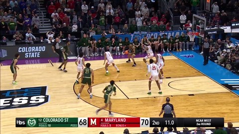 Maryland hits stunning buzzer beater in back-and-forth finish with Colorado State