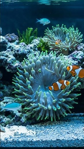 Won't believe the colors in this tank Finding Nemo in 4K