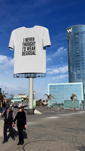 The wait is over. I NEVER THOUGHT I’D WEAR DESIGUAL T-SHIRT, finally yours. #DESIGUAL | Desigual