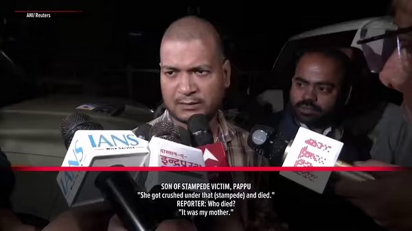 420K views · 1.7K reactions | Victims of a deadly stampede at the main railway station in New Delhi were taken to Lok Nayak hospital in the Indian capital early on Sunday, February 16. At least 15 people died and another 15 were injured in the incident on Saturday, February 15, the chief minister of the capital territory said. Link to full story in the comments section. | ABS-CBN News | Facebook