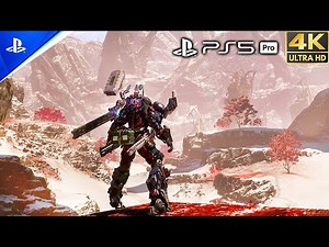 Daemon X Machina Titanic Scion - PS5 Pro 4K 60FPS Gameplay